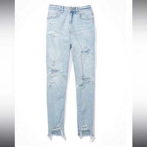 AE High Rise Mom Jeans